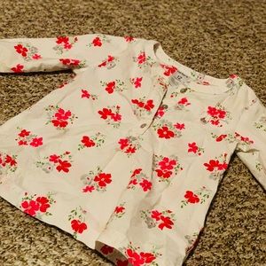 12 mo floral tunic